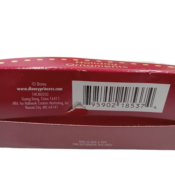 Disney Princess Christmas Ornaments Belle, Snow White, Cinderella, Ariel, Aurora - Picture 7 of 12